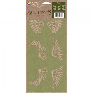 Accents Decorative Stencils - Wings